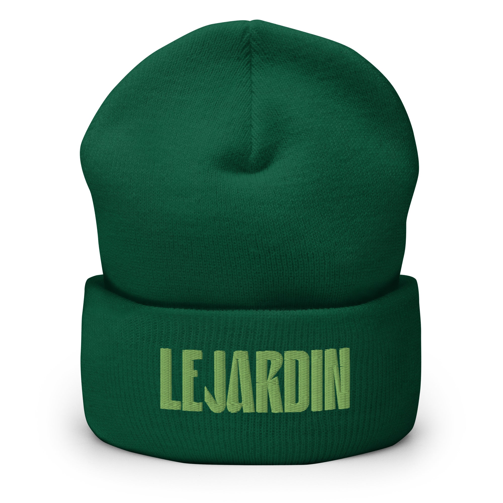 Le Jardin - Bonnet à Revers - Brodé