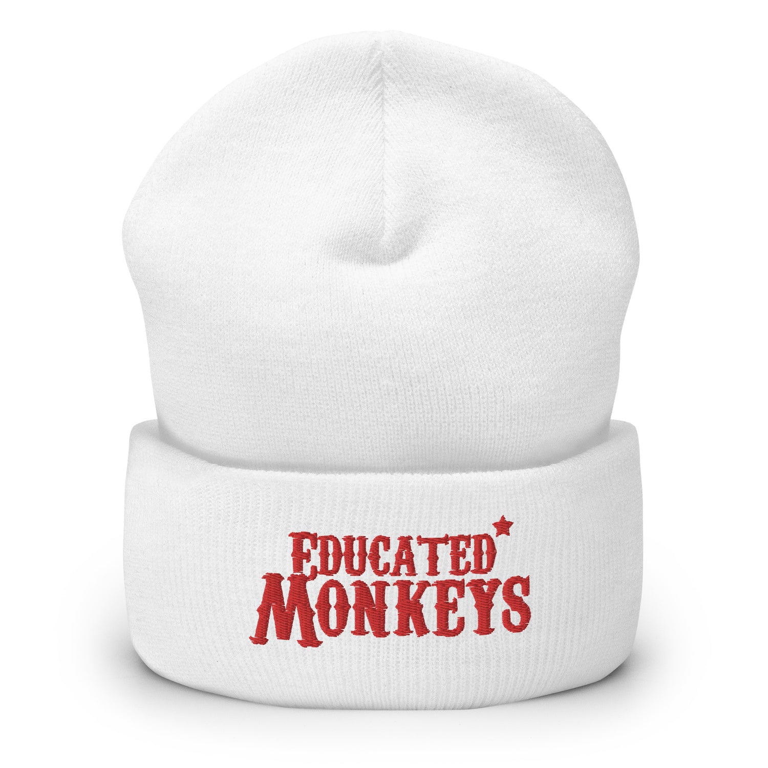 Educated Monkeys - Bonnet à Revers - Brodé