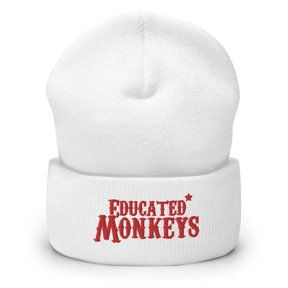 Educated Monkeys - Bonnet à Revers - Brodé