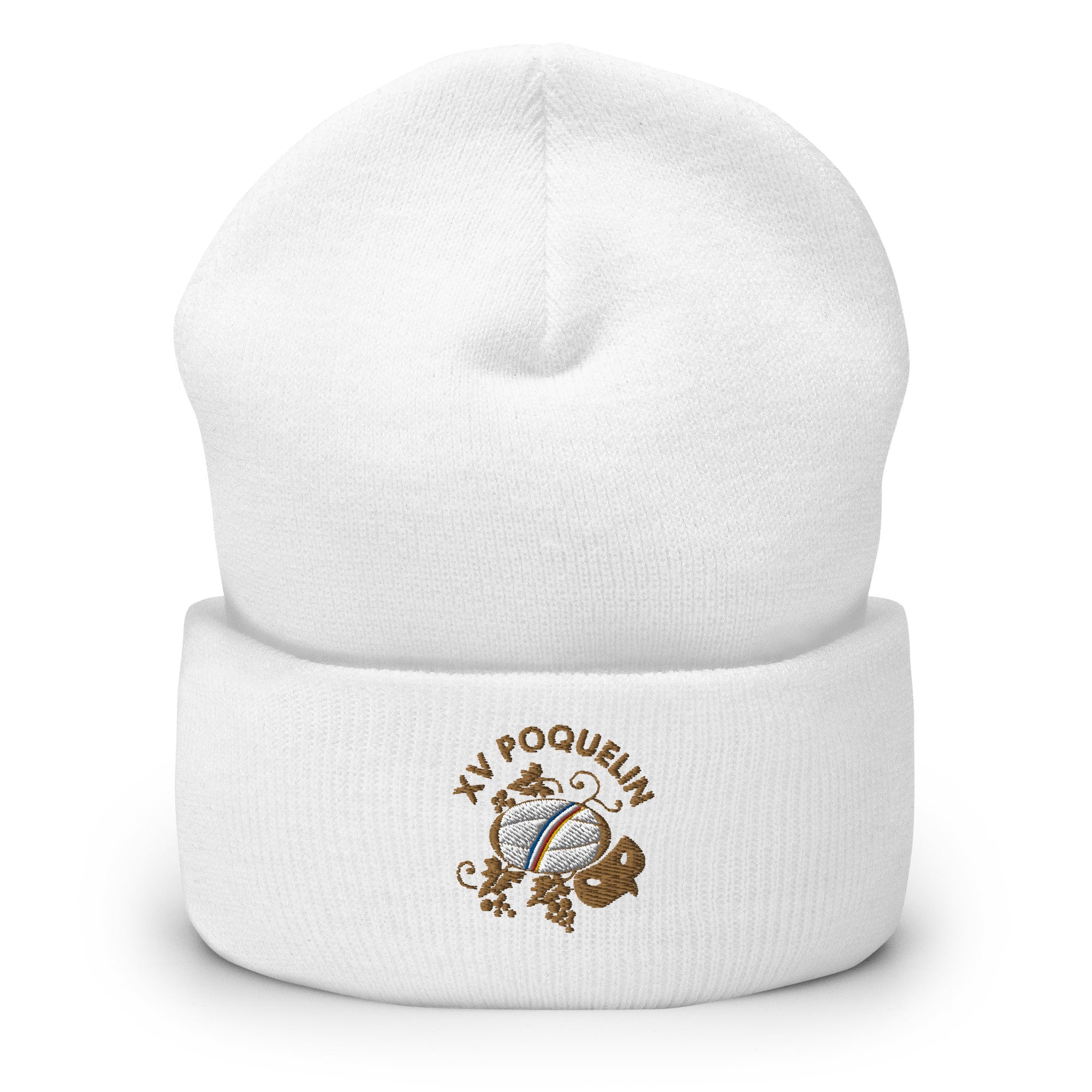 XV Poquelin - Bonnet à Revers brodé
