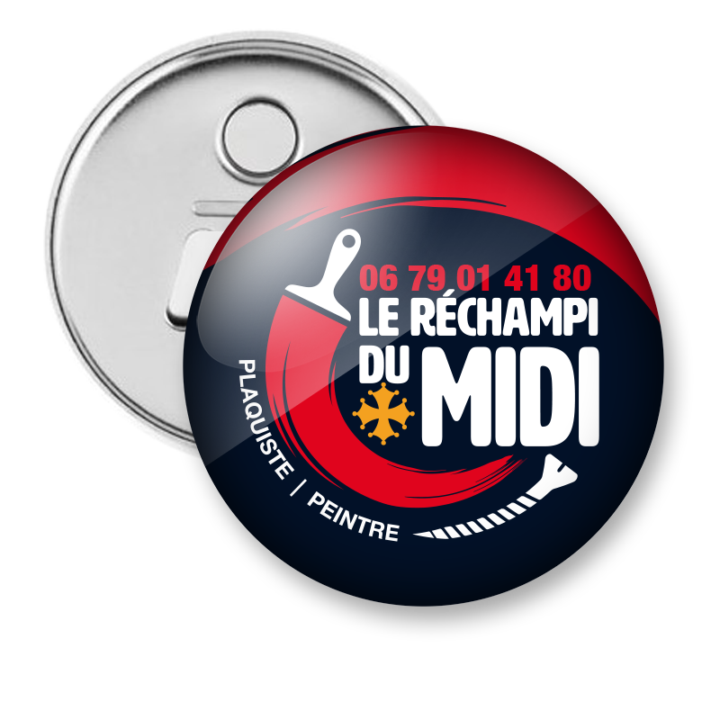 Le Réchampi du Midi - Magnet décapsuleurs