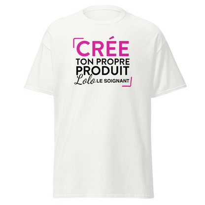 T-shirt classique unisexe personnalisable -  Lolo Le Soignant
