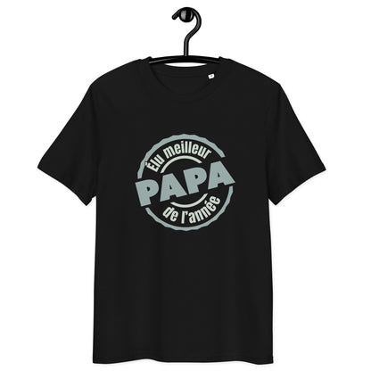 elu-meilleur-papa-tshirt-coton-bio-cadeau-pere-cadeau-famille-2