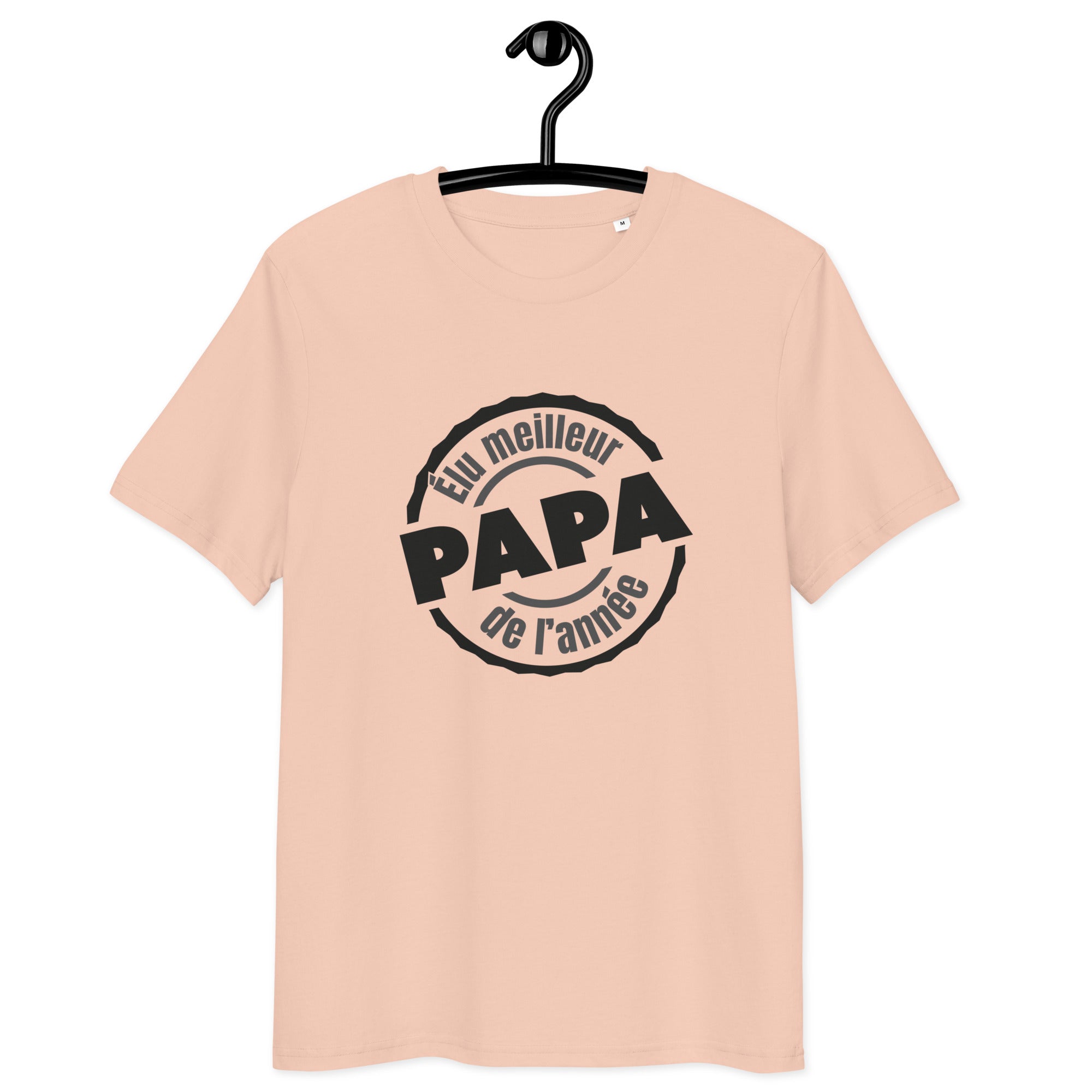 elu-meilleur-papa-tshirt-coton-bio-cadeau-pere-cadeau-famille-peche