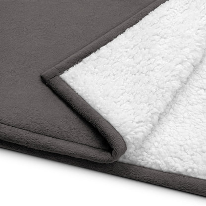 Appelez moi maitre - Couverture sherpa Premium - Brodée