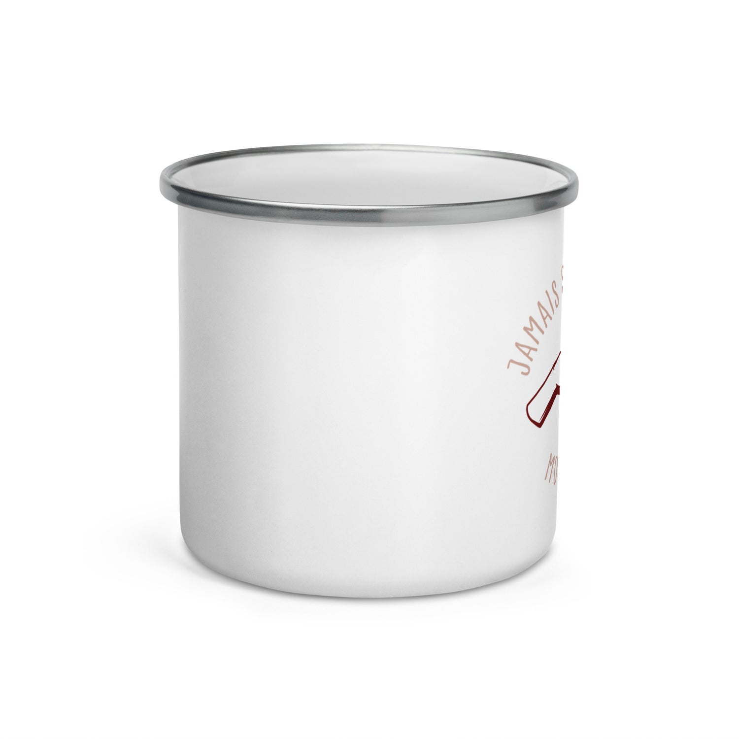 Jamais sans mon chardonnay - Mug émaillé