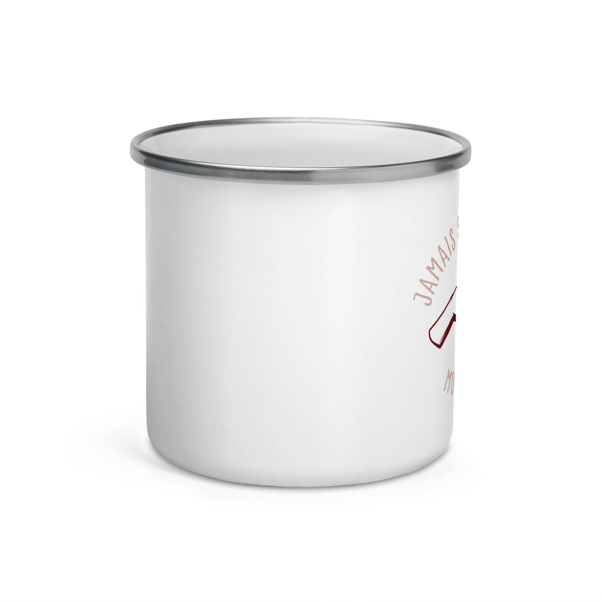 Jamais sans mon chardonnay - Mug émaillé