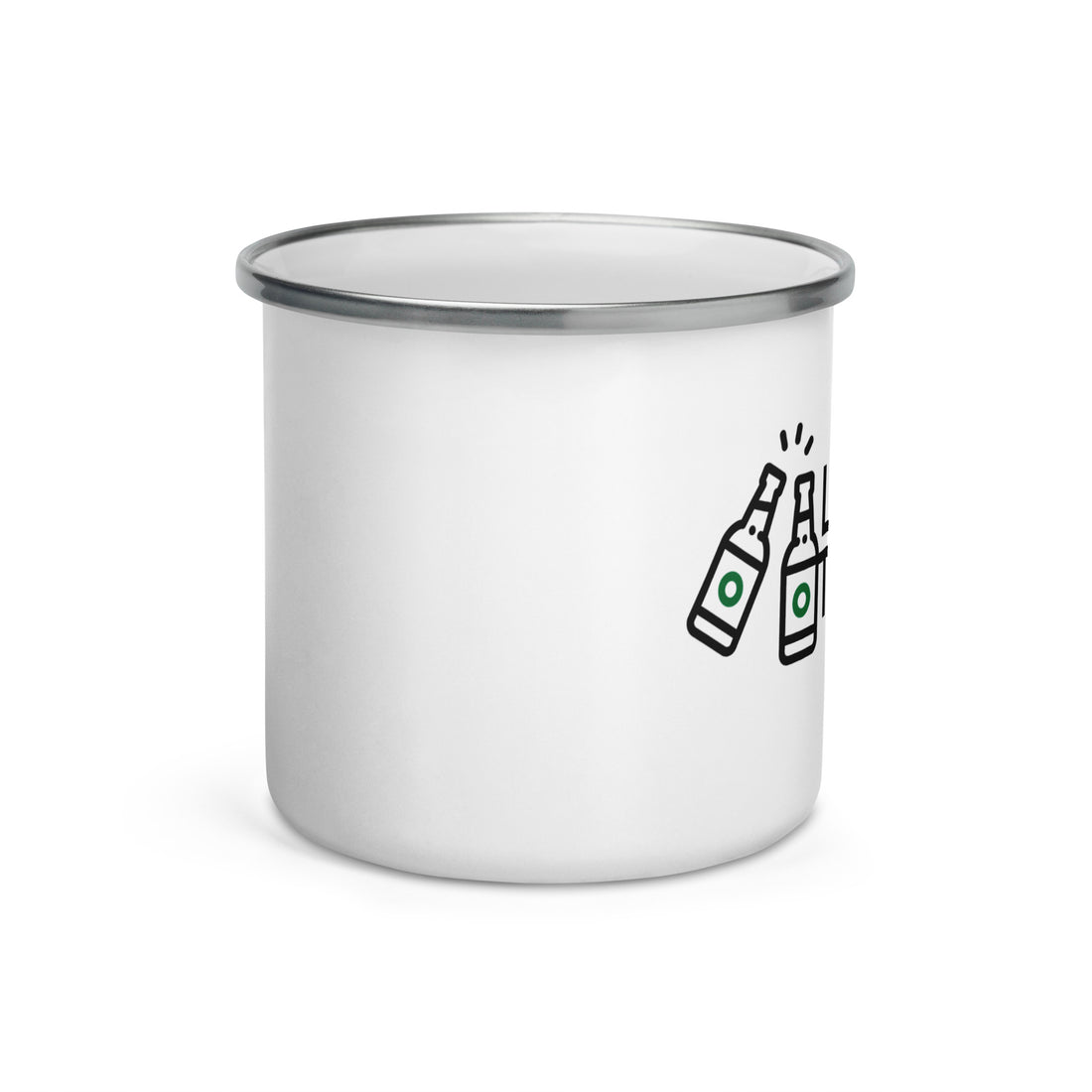 Love is in the bière -Mug émaillé
