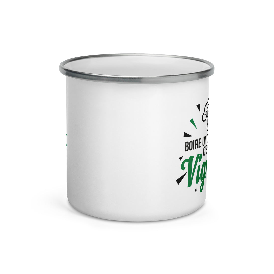 Boire un canon - Mug émaillé
