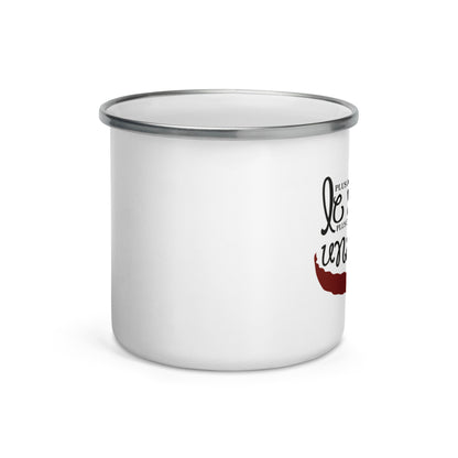 Plus on rentre dans le moule - Mug émaillé