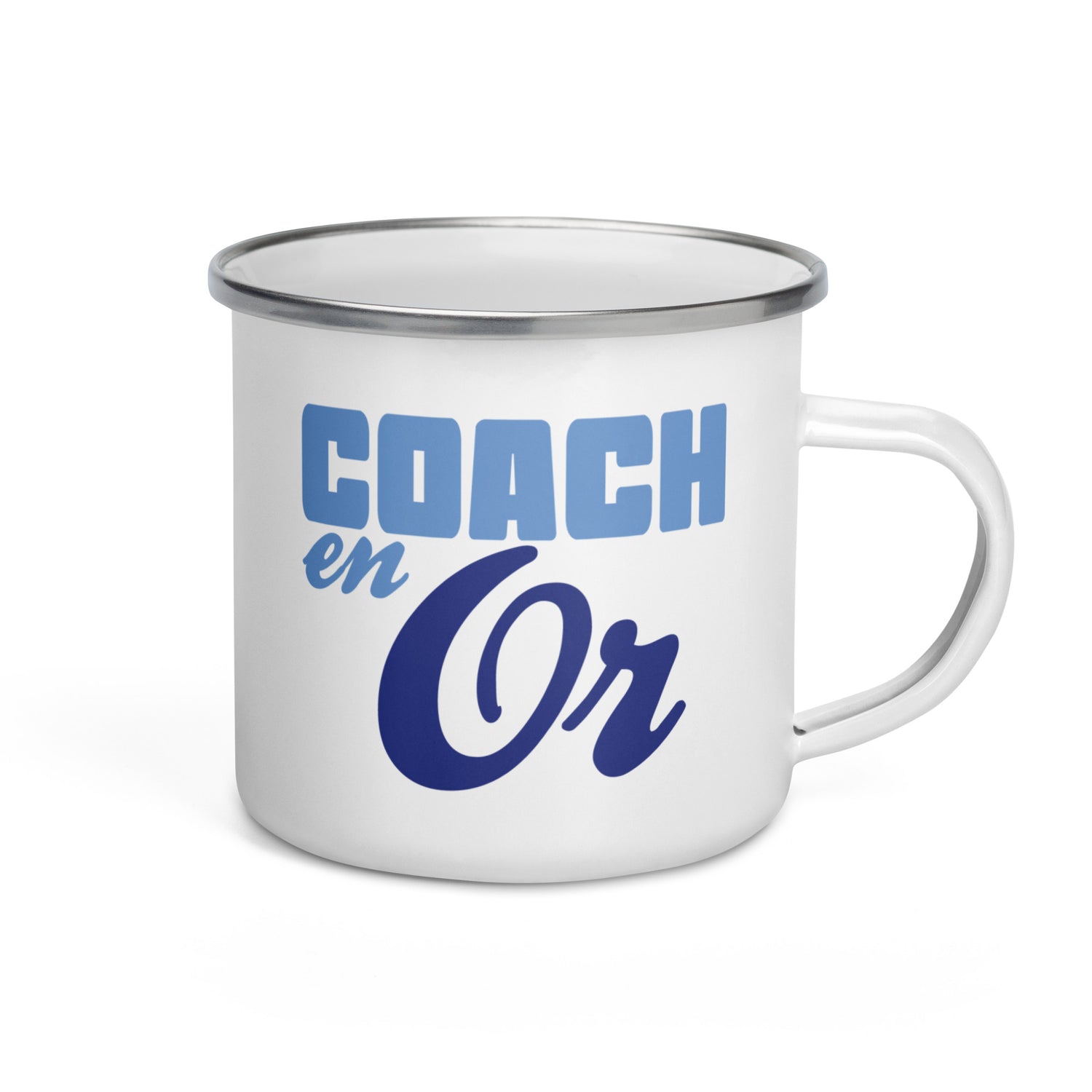 Coach en or - Mug émaillé