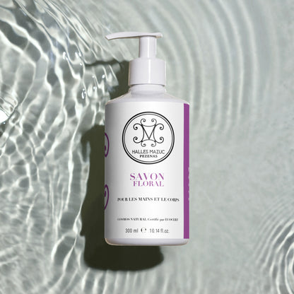 Halles Mazuc - Savon parfum floral pour les mains et le corps