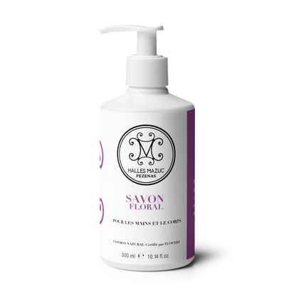 Halles Mazuc - Savon parfum floral pour les mains et le corps
