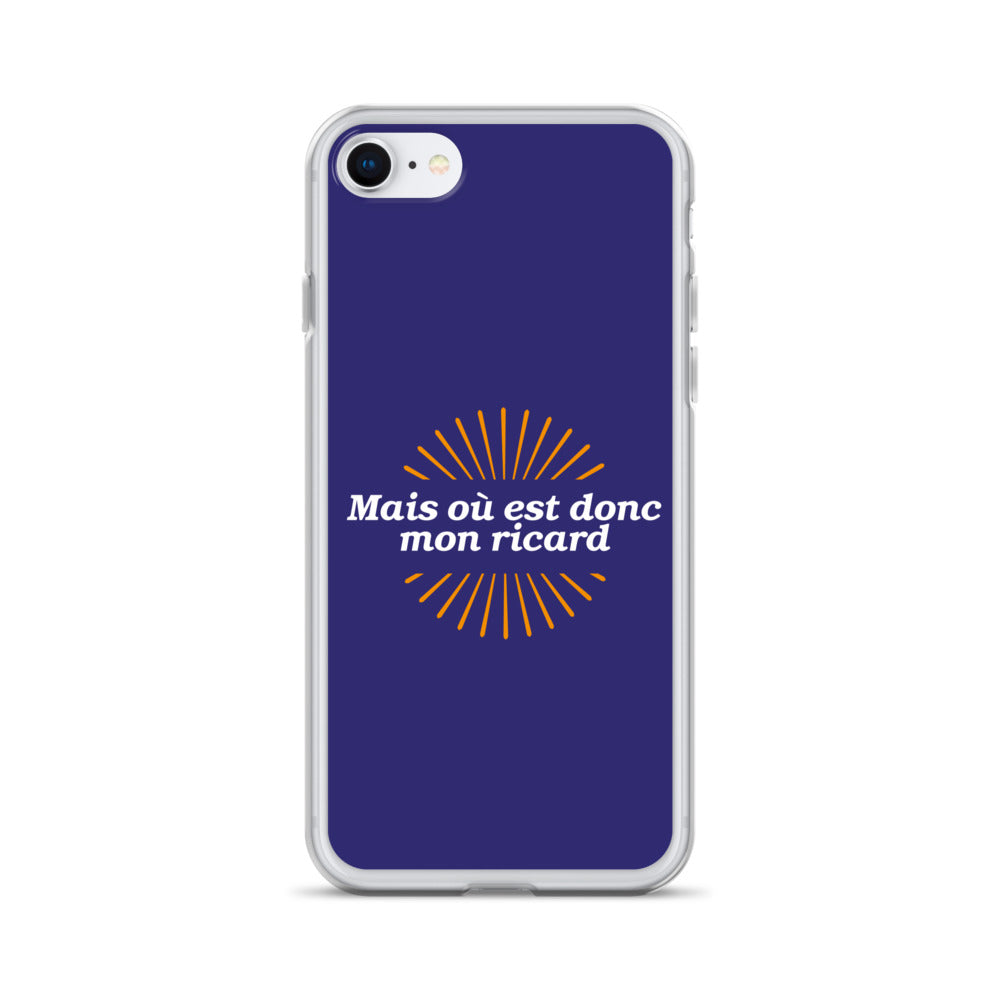 Iphone 7 8 Coque Ricard -  Mais où est donc mon ricard
