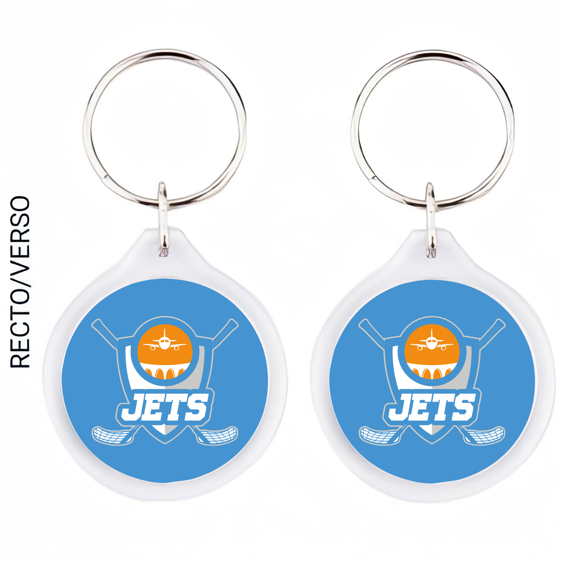 Jets - Porte-Clé Plastique