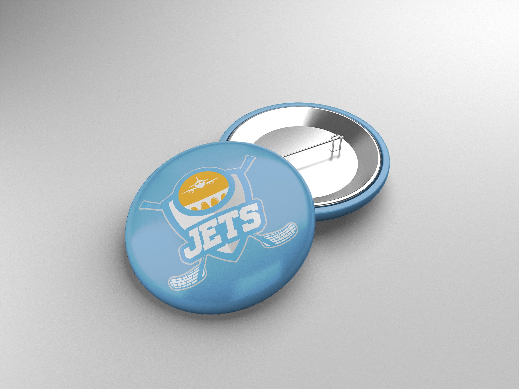 Jets - Badge à épingles 56 mm