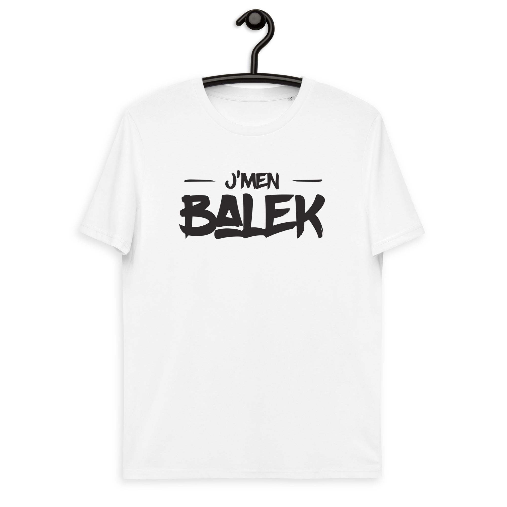 jmen-balek-tshirt-coton-bio-personnalise-blanc
