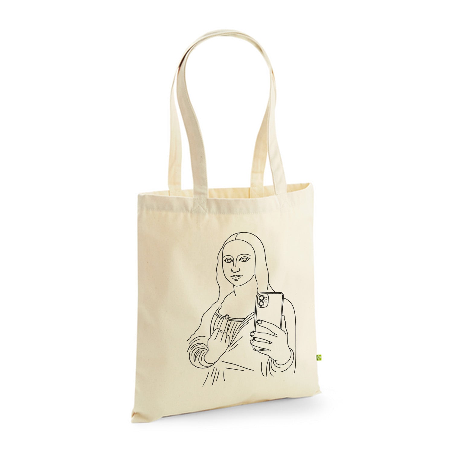 Joconde - Ma Carpette - Tote Bag en coton bio à piquer