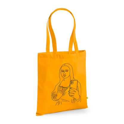 Joconde - Ma Carpette - Tote Bag en coton bio à piquer