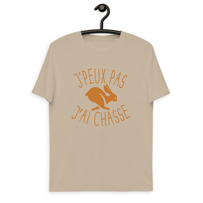 jpeuxpas-chasse-lievre-tshirt-personnalise-chasseur-beige