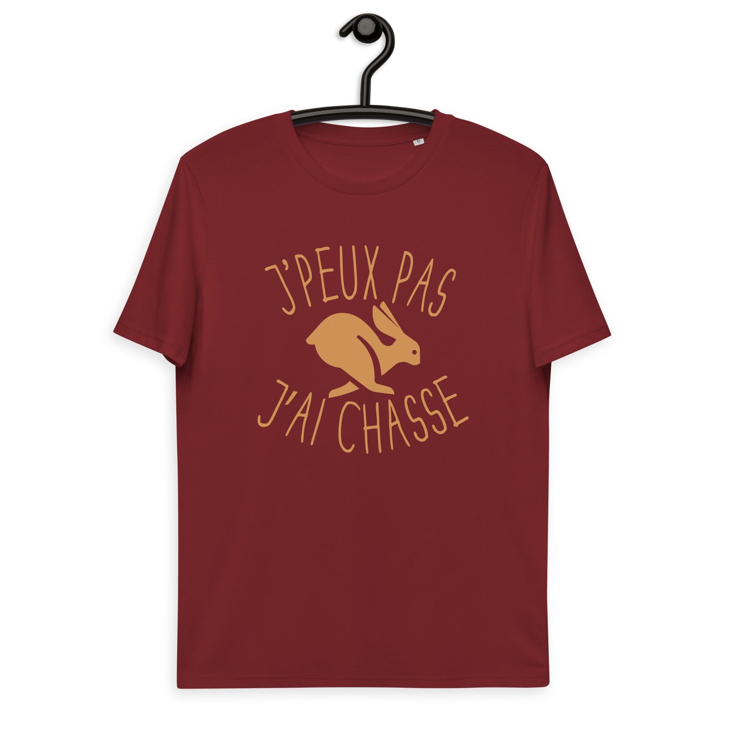 jpeuxpas-chasse-lievre-tshirt-personnalise-chasseur-bordeaux