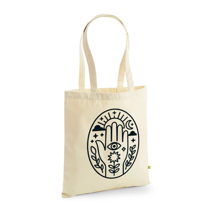 Main - Ma Carpette - Tote Bag en coton bio à piquer