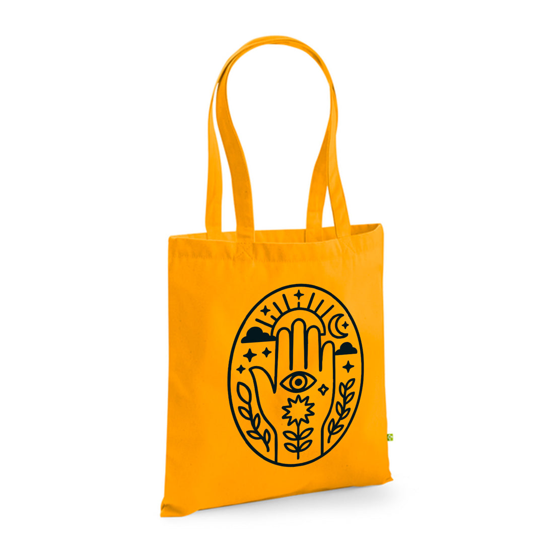 Main - Ma Carpette - Tote Bag en coton bio à piquer