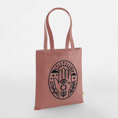 Main - Ma Carpette - Tote Bag en coton bio à piquer