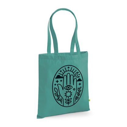 Main - Ma Carpette - Tote Bag en coton bio à piquer