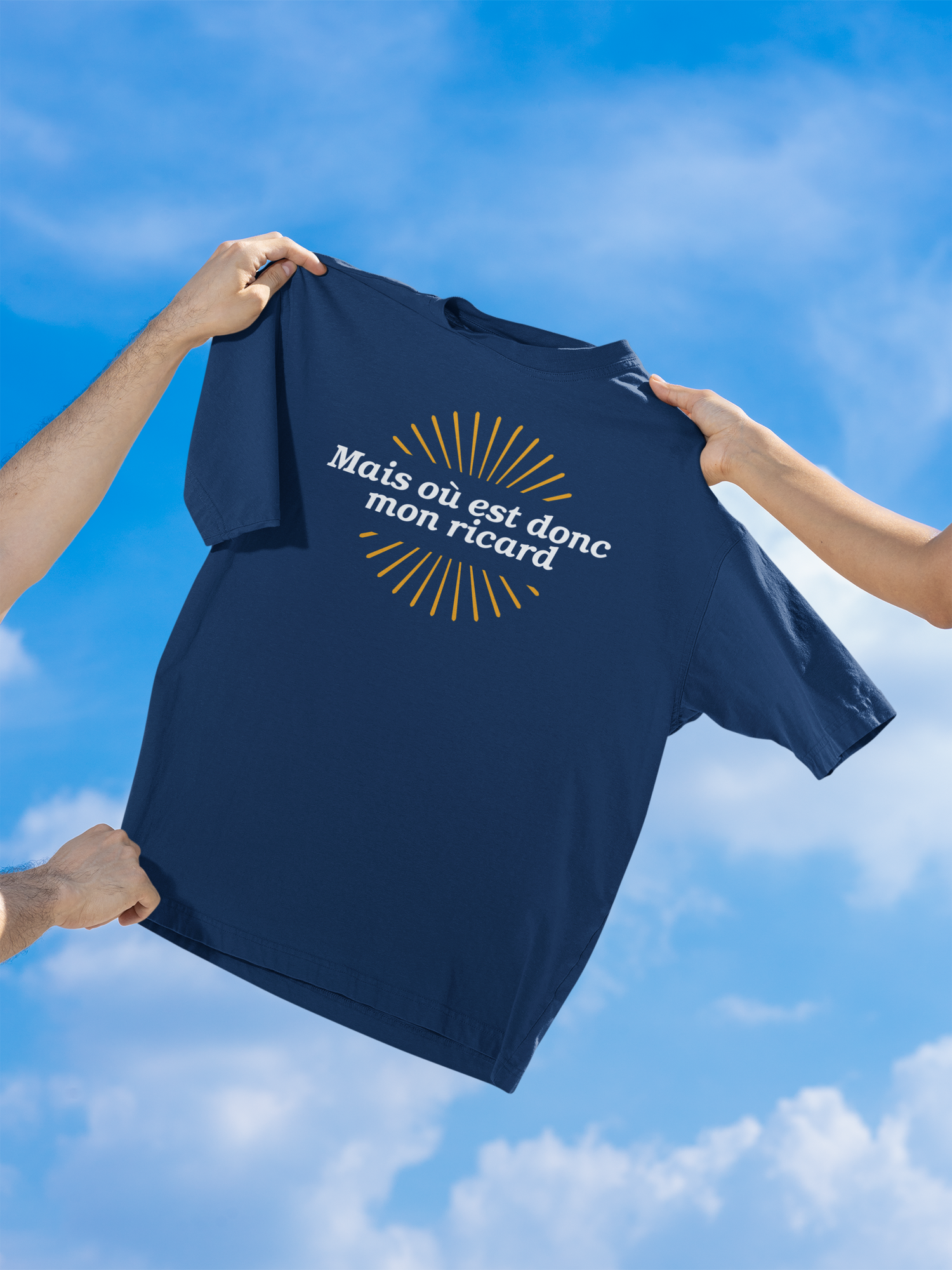 Mais où est donc mon ricard - T-shirt unisexe en coton biologique