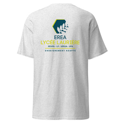 EREA Lycée Laurière - T-shirt classique homme - Imp. cœur et dos