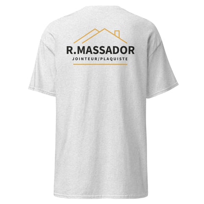 R. Massador - T-shirt classique homme imp. cœur et dos