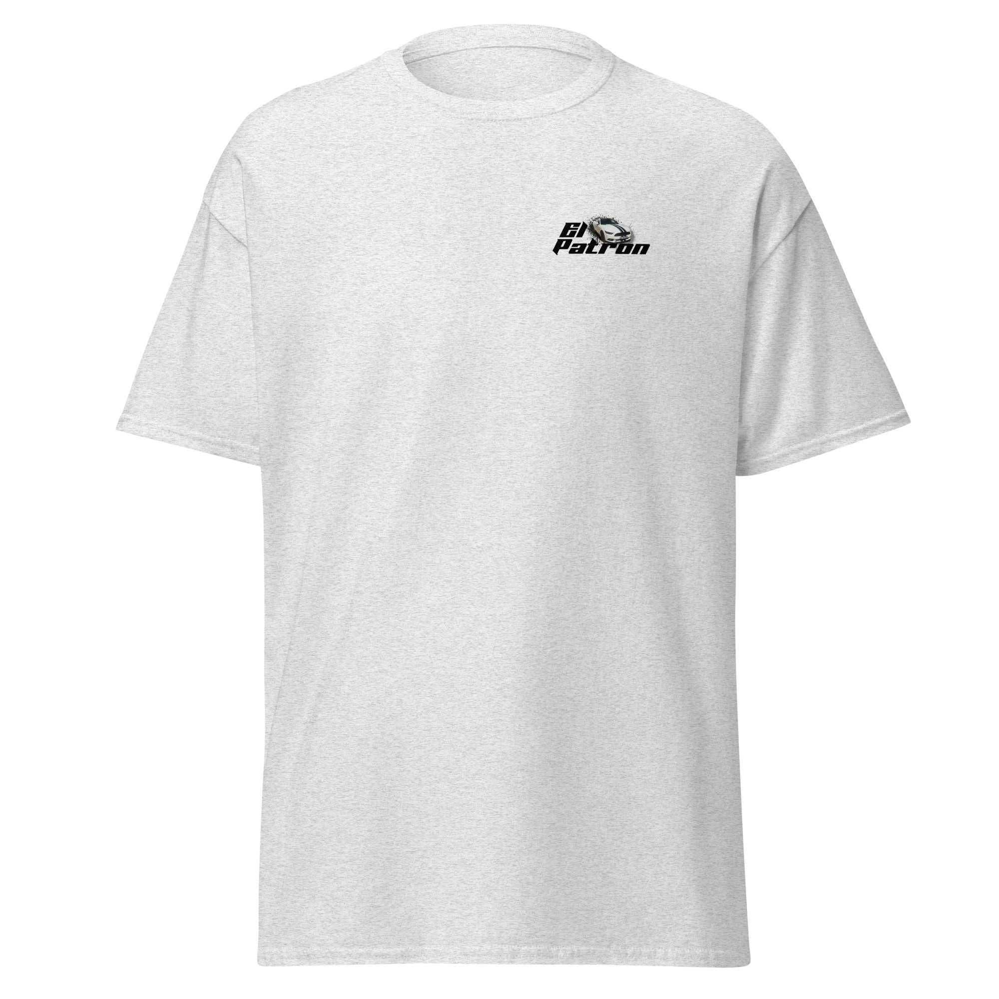 M Devaux - T-shirt classique homme impression cœur et dos