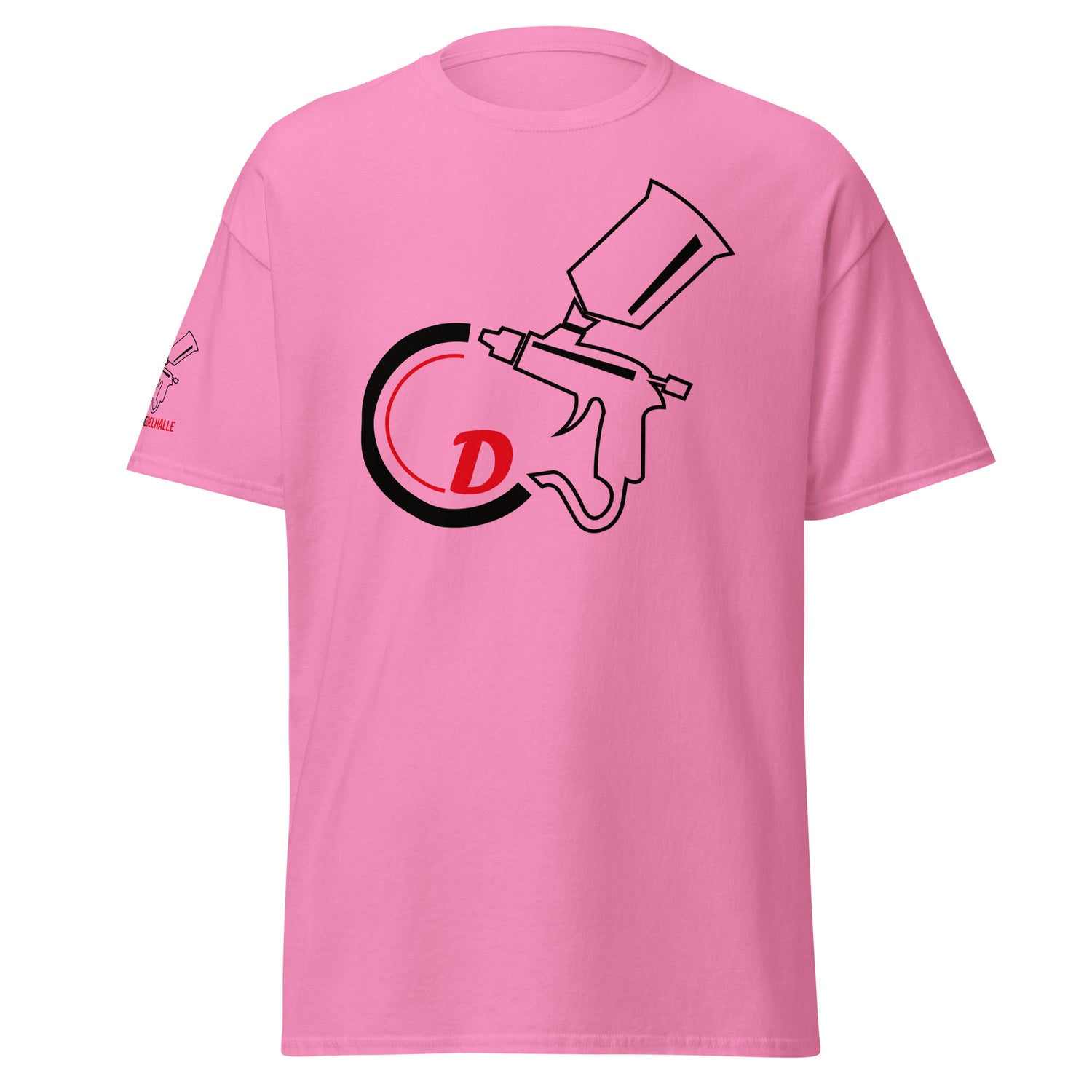 Christophe Delhalle - T-shirt classique homme - Face et manche droite