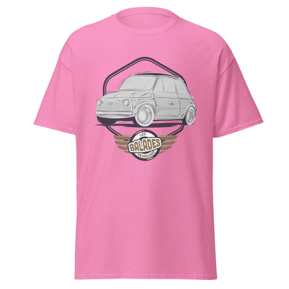 Les Balades Heureuses - Fiat 500 - T-shirt classique homme
