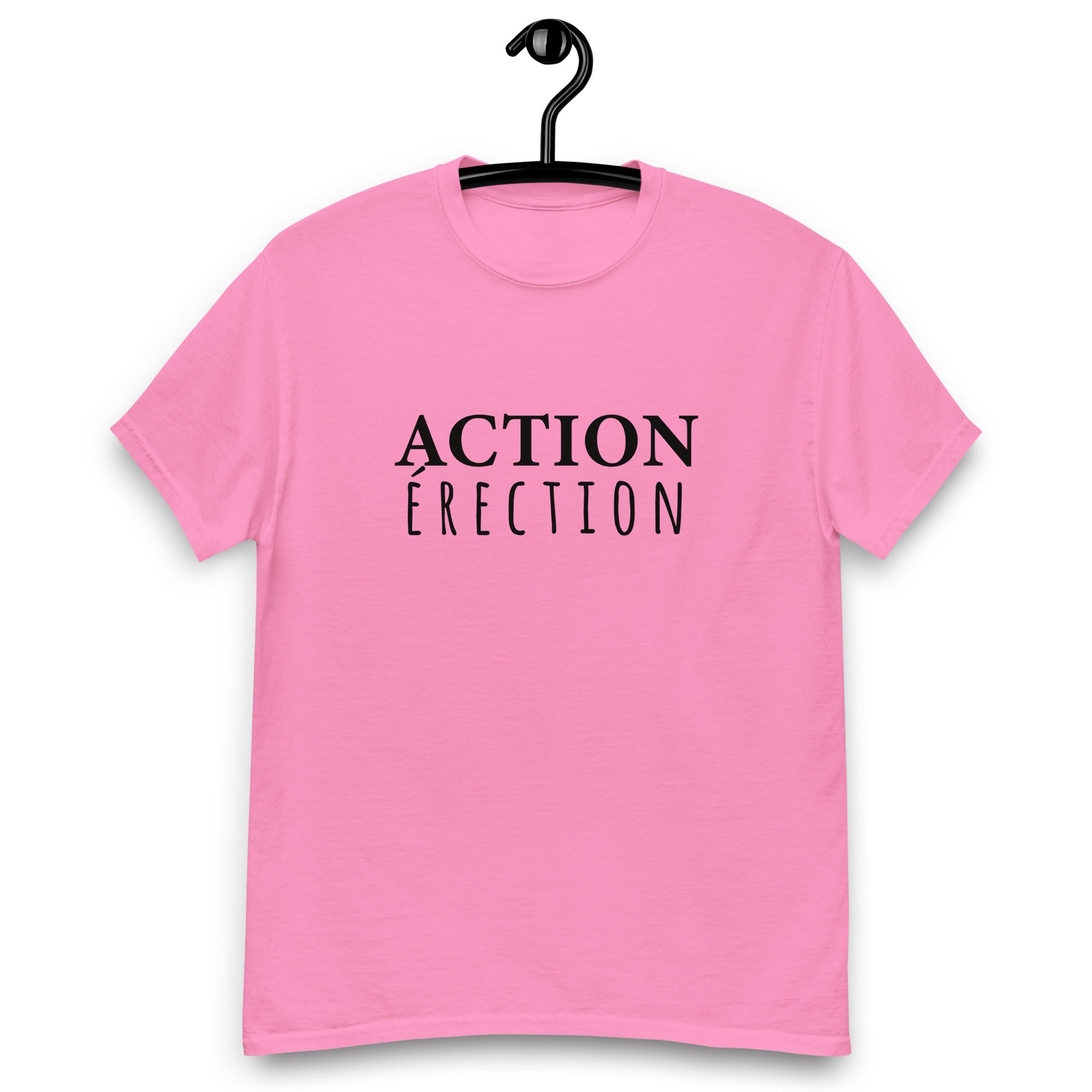 Action érection - T-shirt classique homme