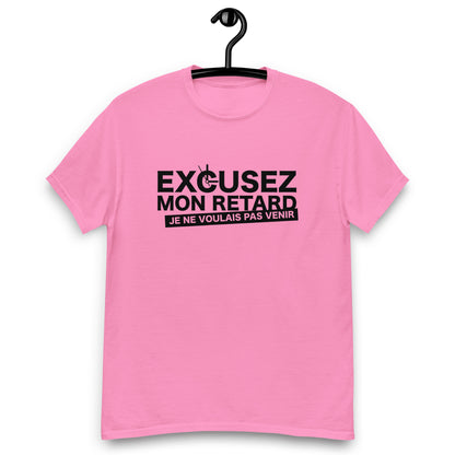 Excusez mon retard - T-shirt classique homme