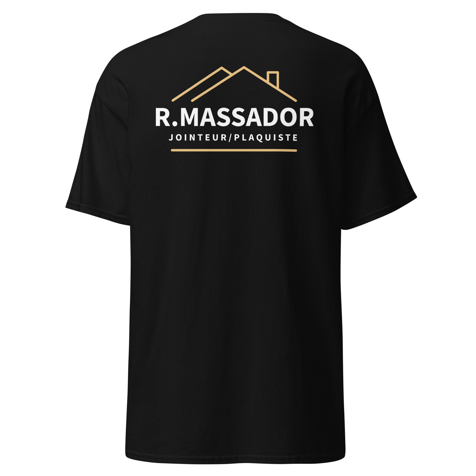R. Massador - T-shirt classique homme imp. cœur et dos