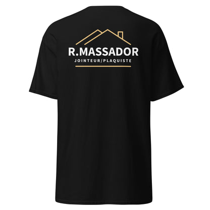 R. Massador - T-shirt classique homme imp. cœur et dos