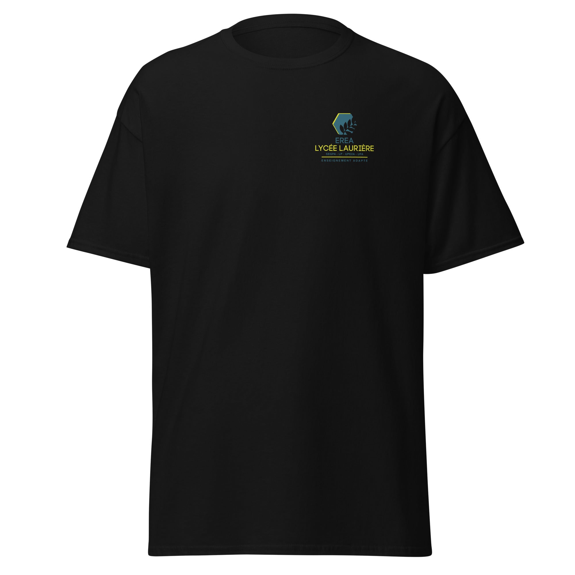 EREA Lycée Laurière - T-shirt classique homme - Imp. cœur et dos