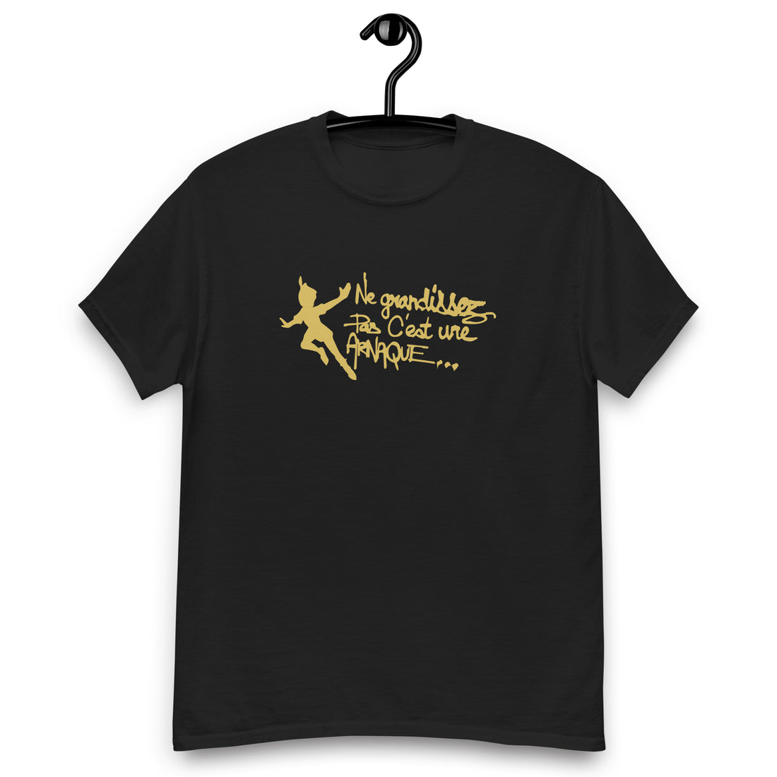 Ne grandissez pas  - T-shirt coton classique homme