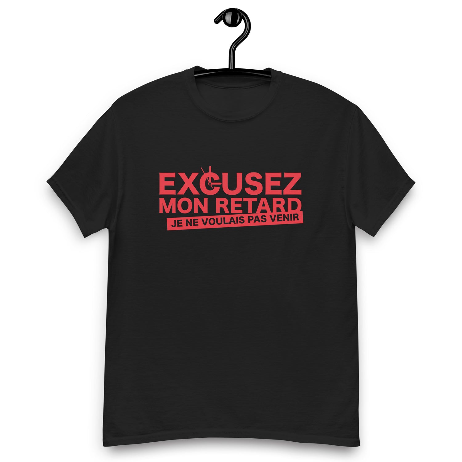 Excusez mon retard - T-shirt classique homme