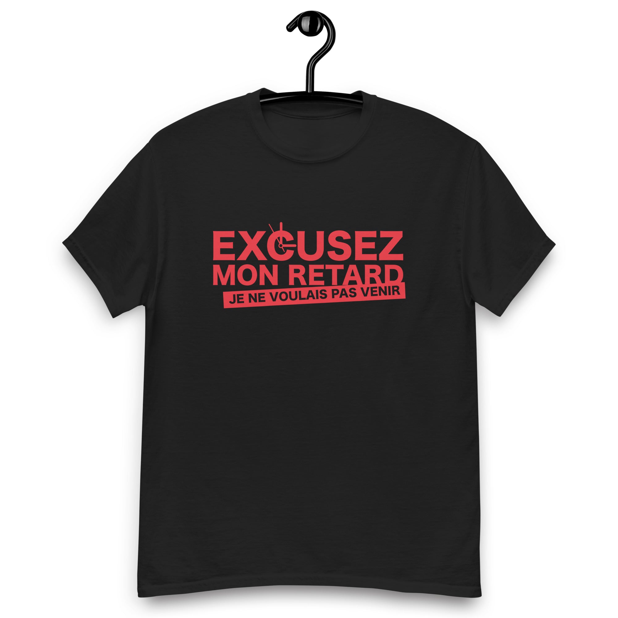 Excusez mon retard - T-shirt classique homme