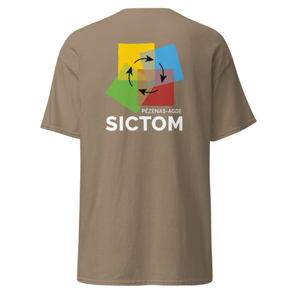 Sictom - T-shirt classique homme - Coeur et Dos