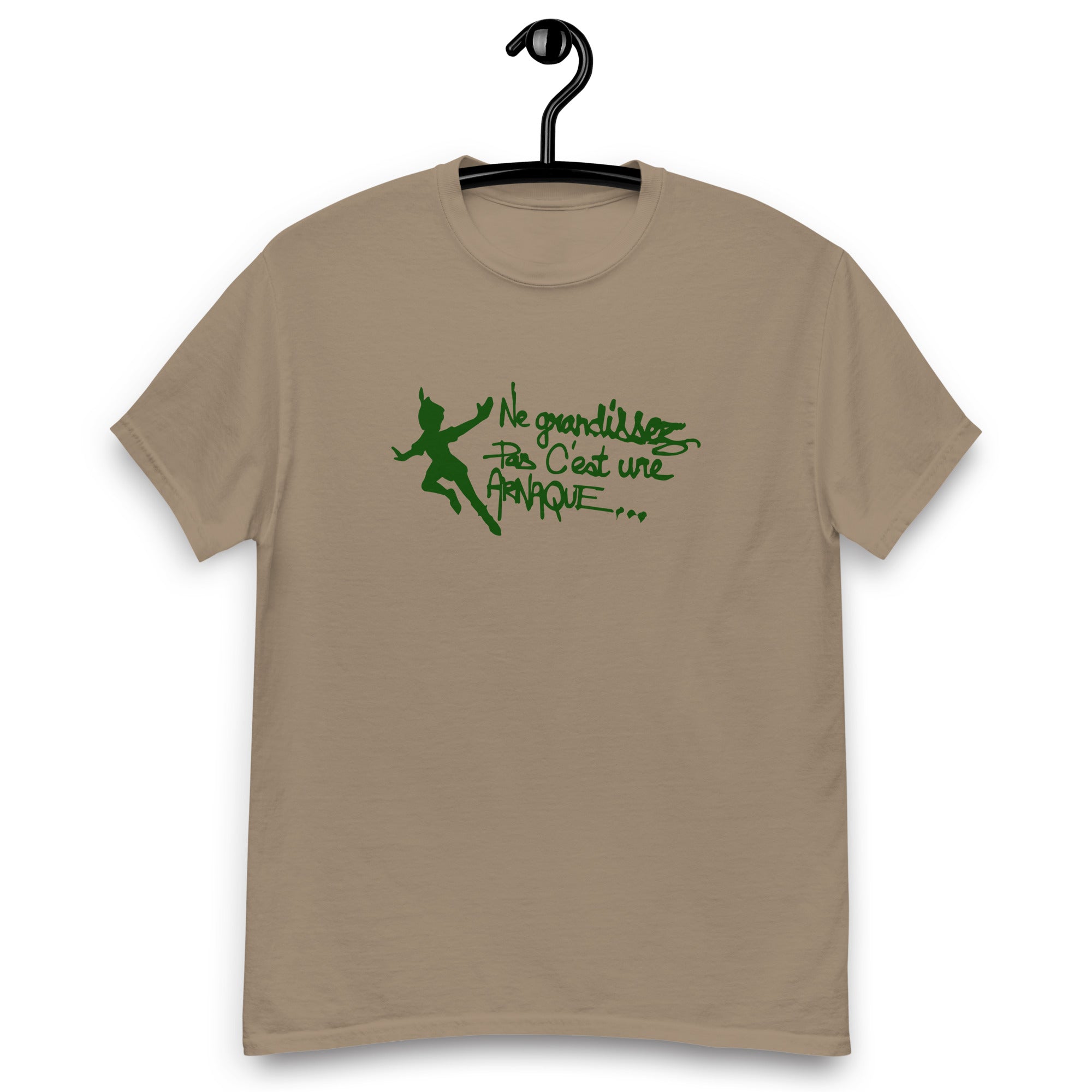Ne grandissez pas  - T-shirt coton classique homme