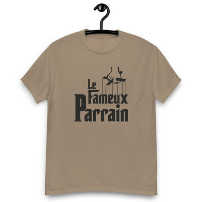 Le fameux parrain - T-shirt coton classique homme