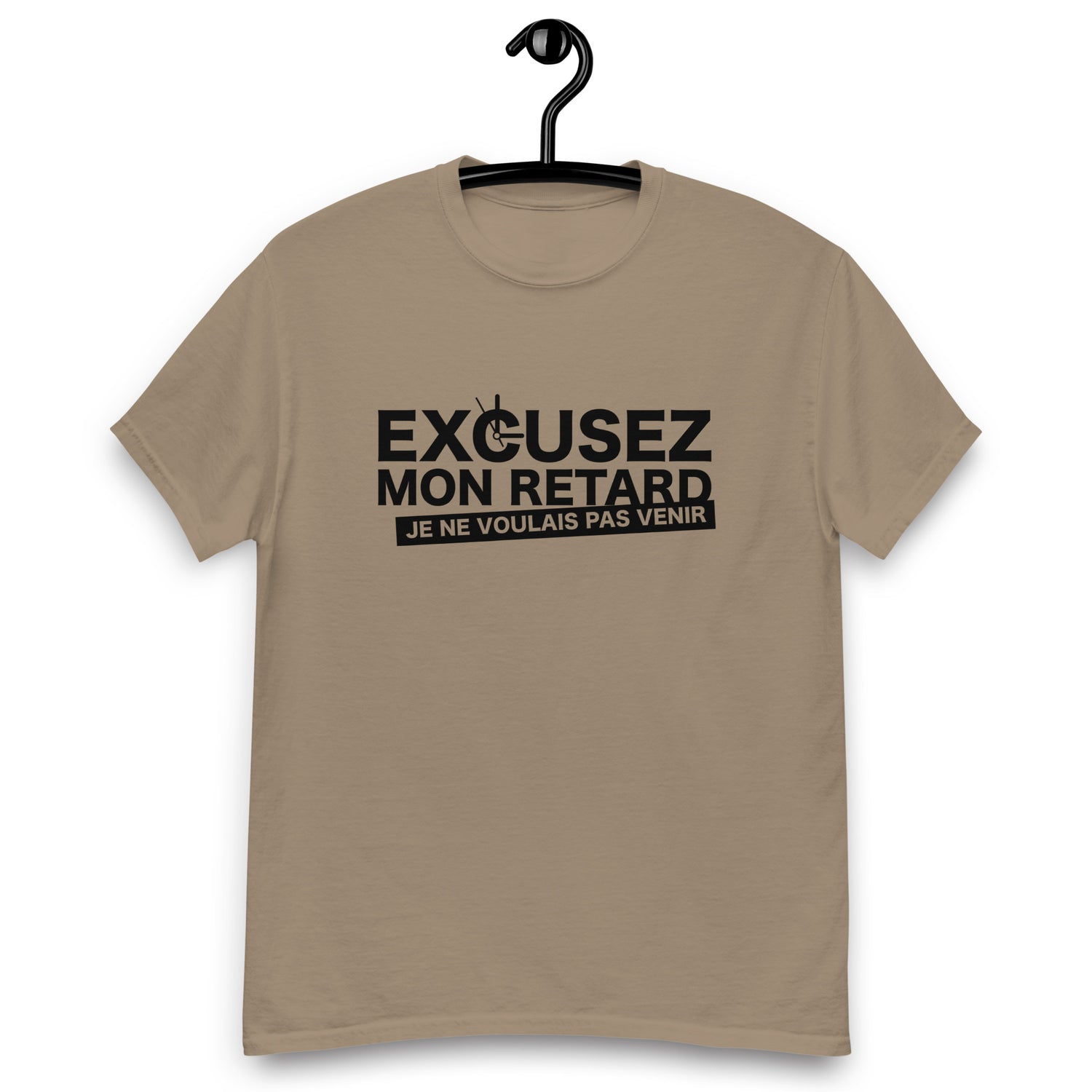 Excusez mon retard - T-shirt classique homme