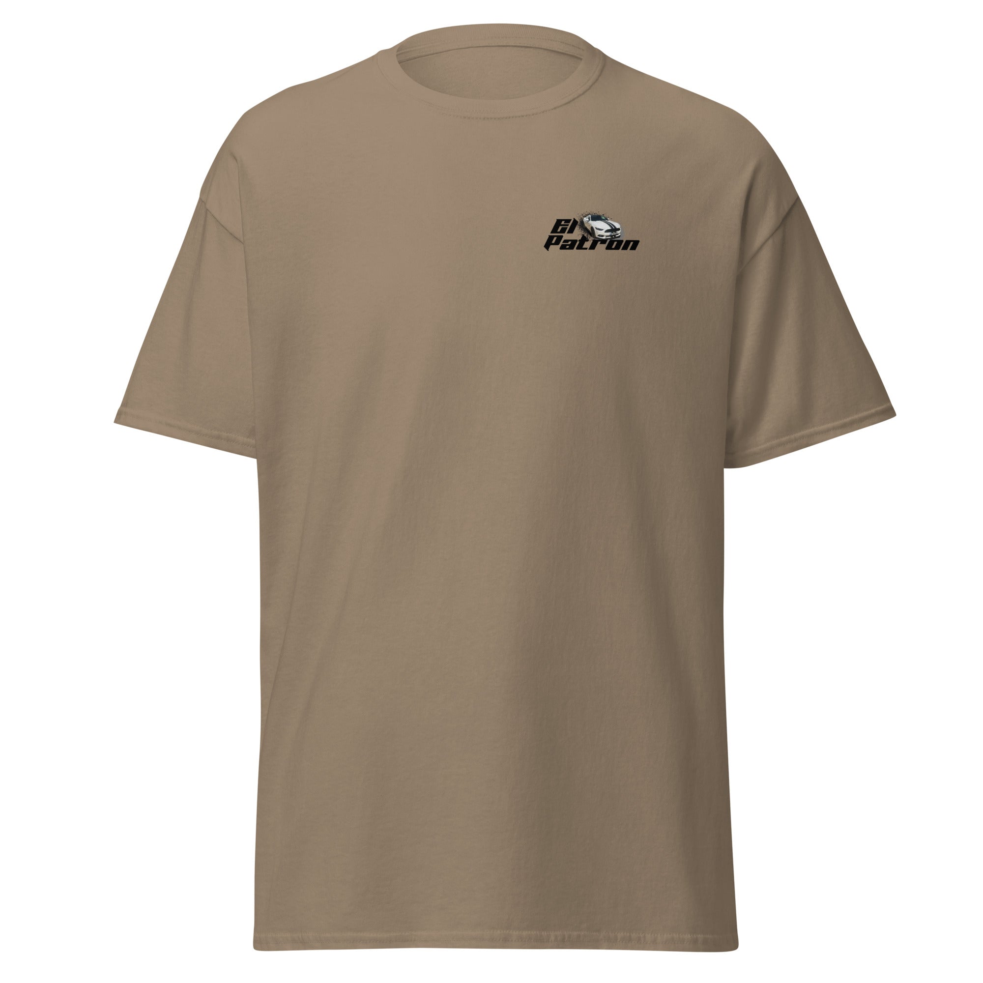 M Devaux - T-shirt classique homme impression cœur et dos
