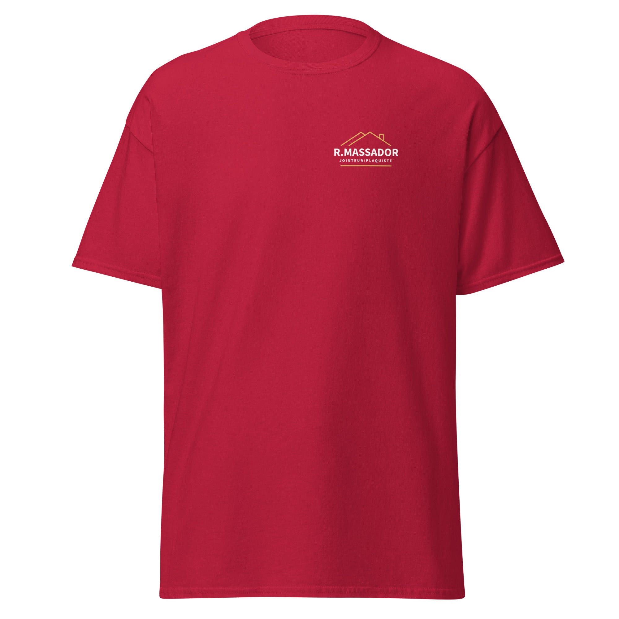 R. Massador - T-shirt classique homme imp. cœur et dos