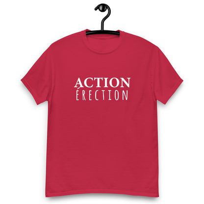 Action érection - T-shirt classique homme